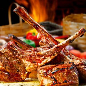 Roasted Lamb Ribs
